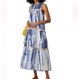 Warm Tie Dye Maxi Dress Multi